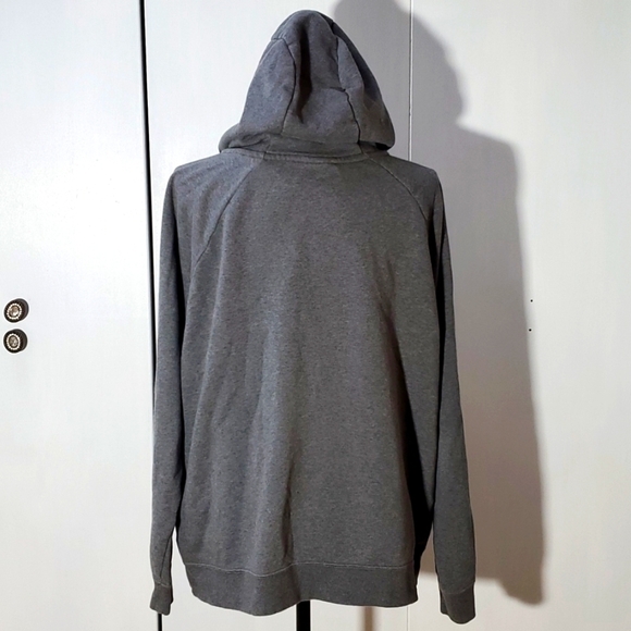 Nike- Mens Gray Hooded Sweatshirt Logo athleisure Athletic Sz.XL - Picture 6 of 8